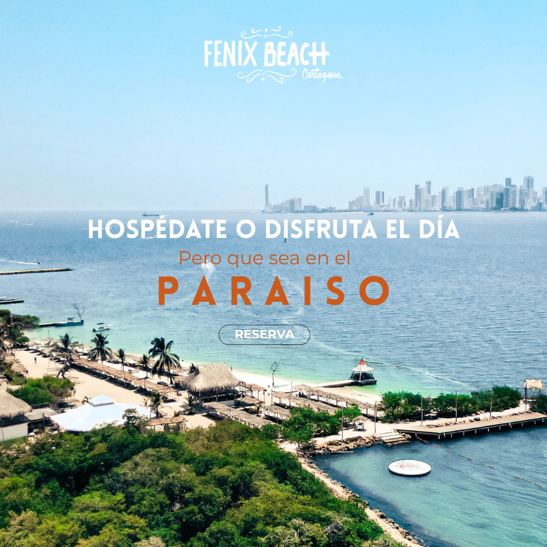 Hospedate o pasa un dia de playa en el paraiso